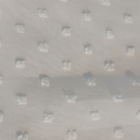 Sheer Swiss dot fabric blouse - Picture 3 of 7